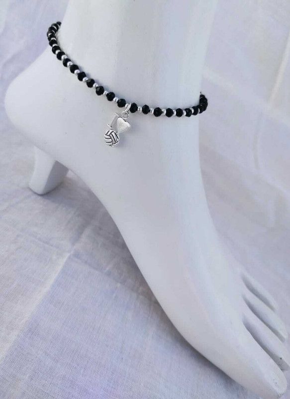 Anklet Zigzag I Love Crystal Anklet