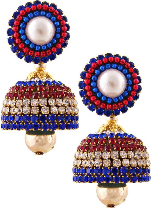 EAR213 Paper Jhumki Earring