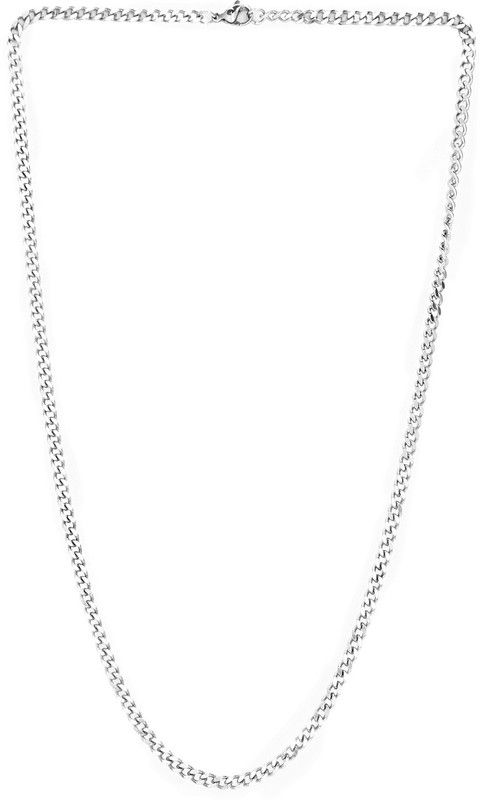 Classic Stainless Steel Silver Chain Necklace for Men and Women Stainless Steel Chain