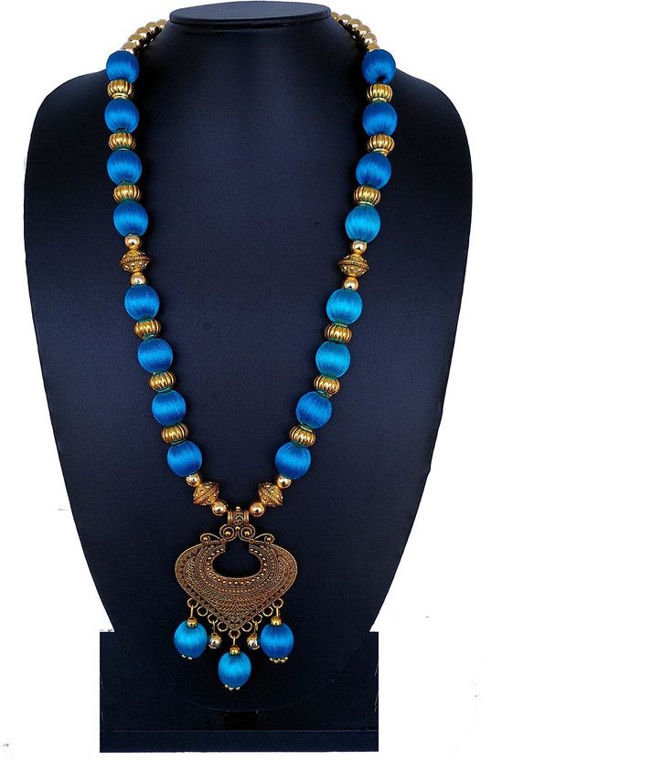 Silk Thread Necklace Dori Necklace