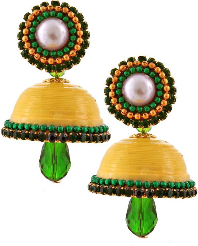EAR150 Paper Jhumki Earring