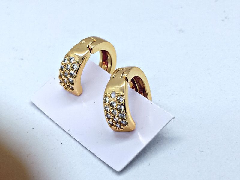 fancy earring balli girls women earring Alloy Stud Earring
