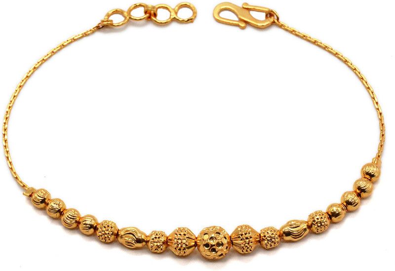 Brass, Copper Gold-plated Bracelet