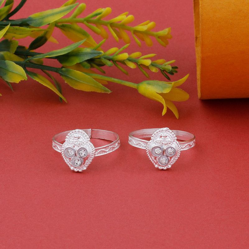 Lovely Stylish Adjustable Foot Finger Ring Alloy Silver Plated Toe Ring Alloy Silver Plated Toe Ring Set