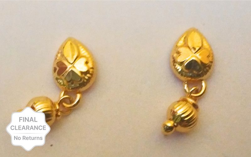 SATHYASAM Baby Earring Copper Stud Earring