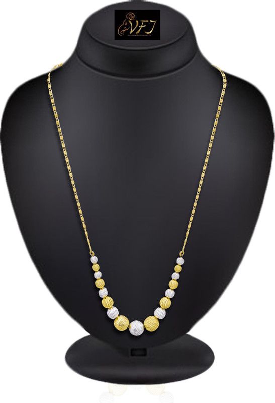 Slow fast Fancy Ball Chain Gold-plated Plated Alloy Chain
