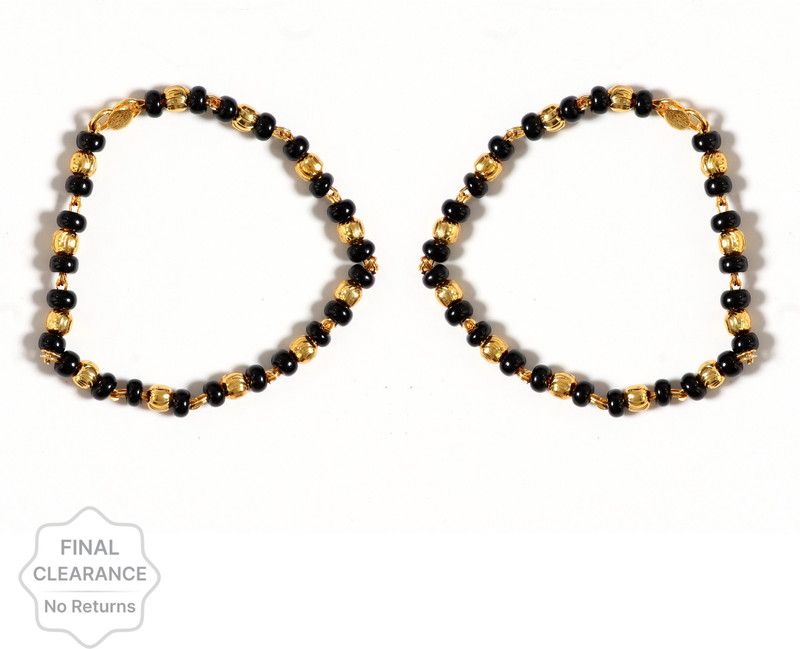 Copper Gold-plated Bracelet Set  (Pack of 2)