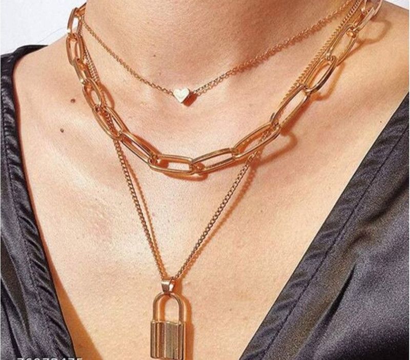 Gold-plated Plated Aluminum Chain