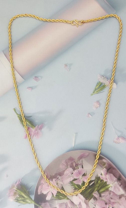 Trendy Men's Gold-plated Plated Brass Chain