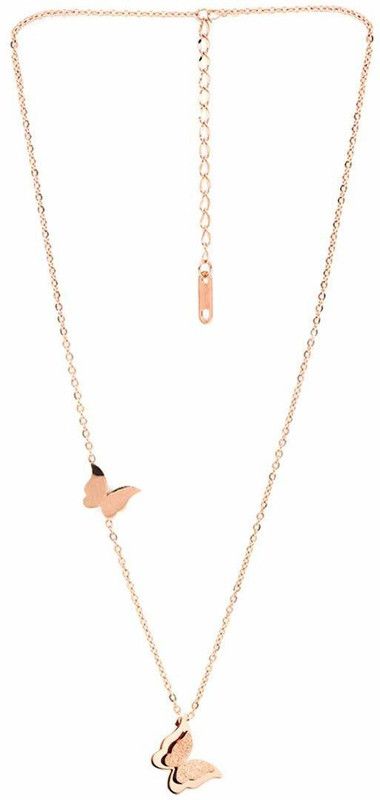 bGold Plated necklace chain for women and girl Diamond Gold-plated Plated Brass Chain