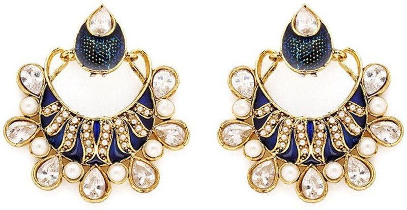 Traditionally Alloy Chandbali Earring