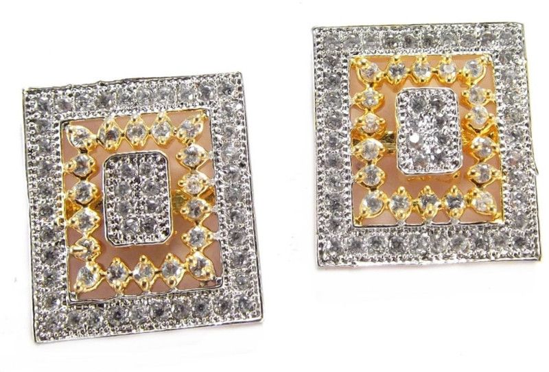 CD3R Zircon Alloy Stud Earring