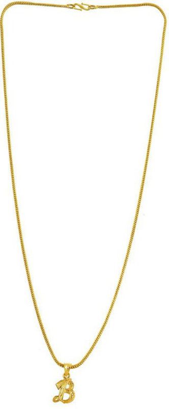 SH_HK-Name_Pendant-B Gold-plated Brass