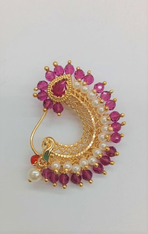 UNICON Gold-plated Plated Brass Nathiya