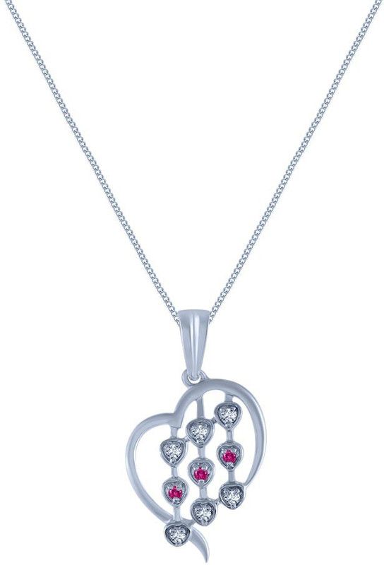 PC Chandra Jewellers DIAMOND COLLECTION 18kt White Gold Pendant