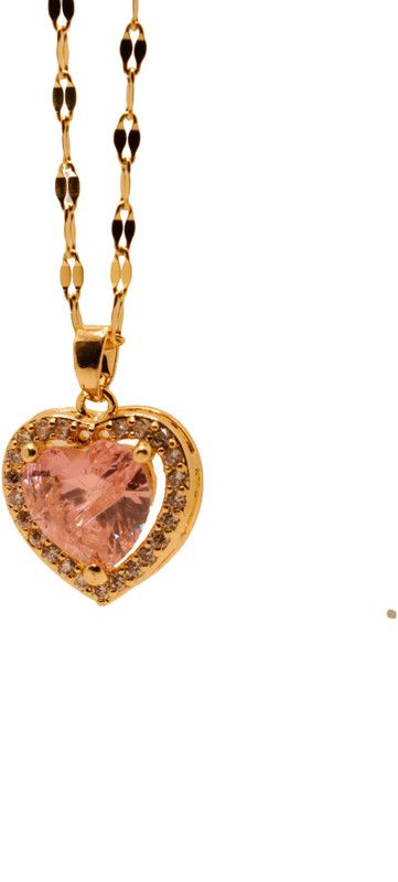 Heart Shape Necklace for Women, Gifts for Women Gold-plated Plated Brass Chain