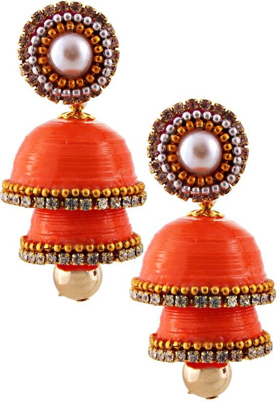 EAR162 Paper Jhumki Earring