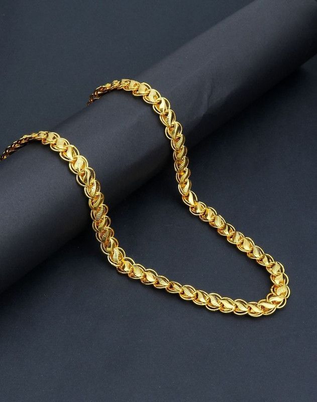 New Chain gold for man and boy Gold-plated Plated Alloy Chain