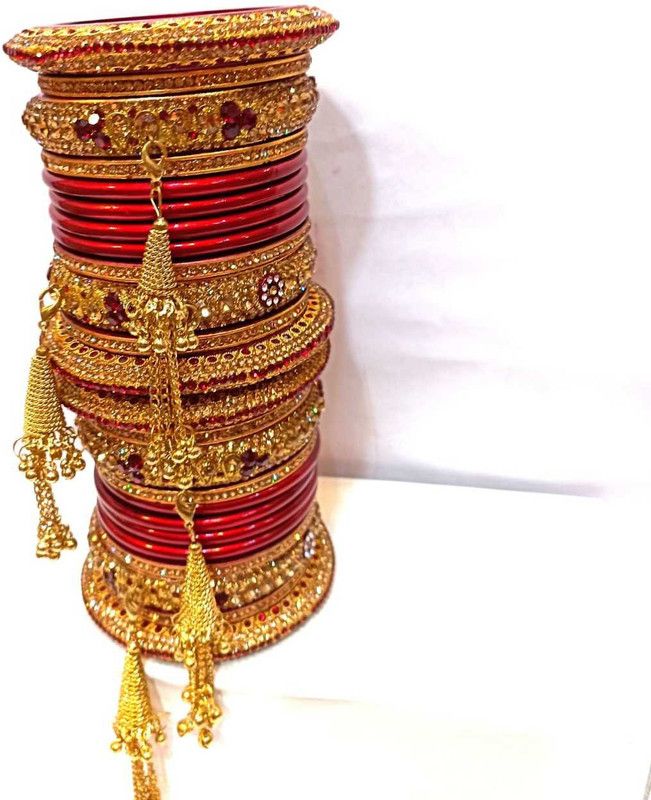 Lac Diamond Bangle Set  (Pack of 24)
