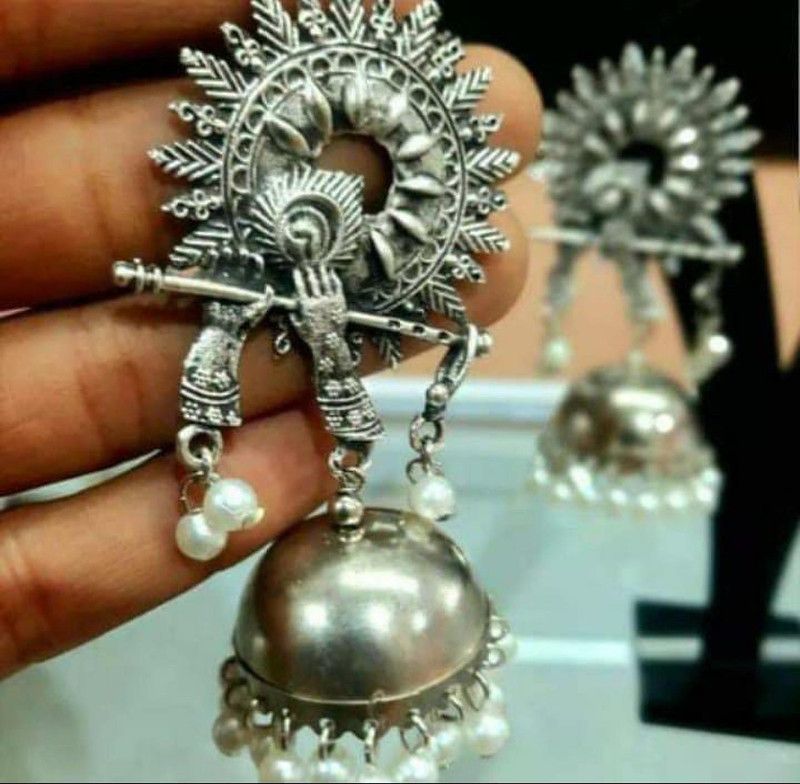 Kanha jhumki Alloy Jhumki Earring