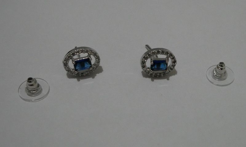 KRISHA0059 Brass Plug Earring
