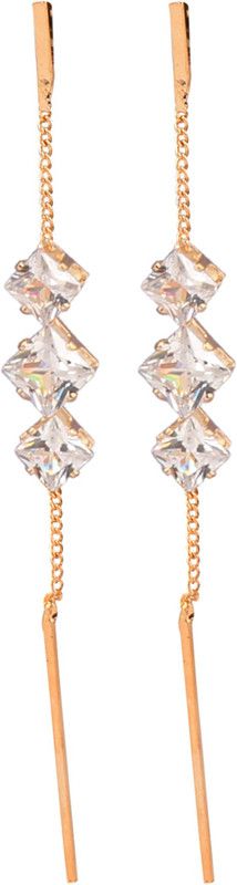 tassel Crystal Alloy Drops & Danglers