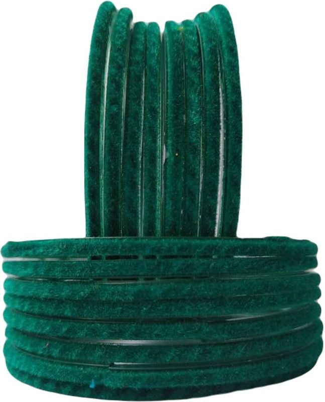 Glass Bangle Set  (Pack of 18)