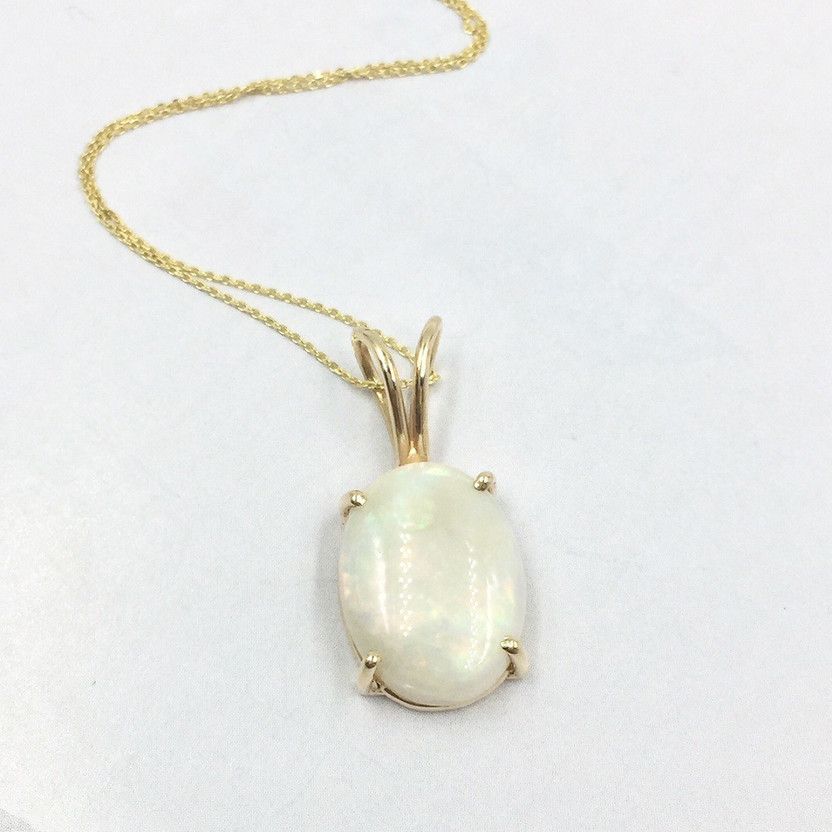 Unheated & Untreated stone Opal pendant Precious Stone Pendant gold plated by Jaipur Gemstone Gold-plated Opal Copper