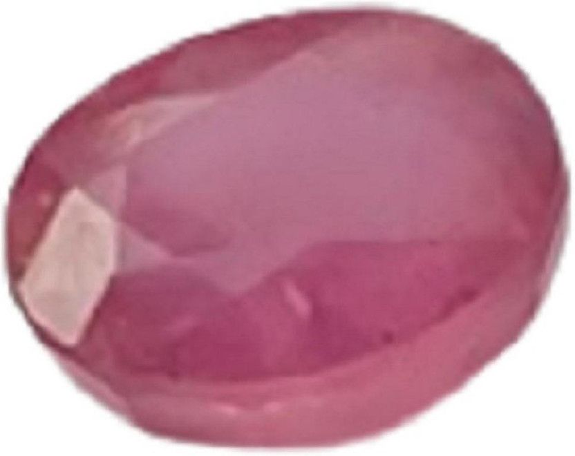 4.5Ratti Ruby Loose Gemstone Pink Stone Rashi Ratan For Unisex Ruby Crystal Pendant