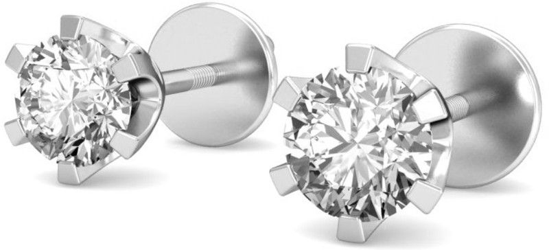 Life Long Never Rusts  Sterling Silver Stud Earring