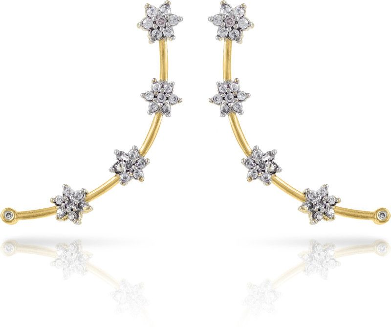 Cuffs Earrings for Women/Girls Alloy Cuff Earring