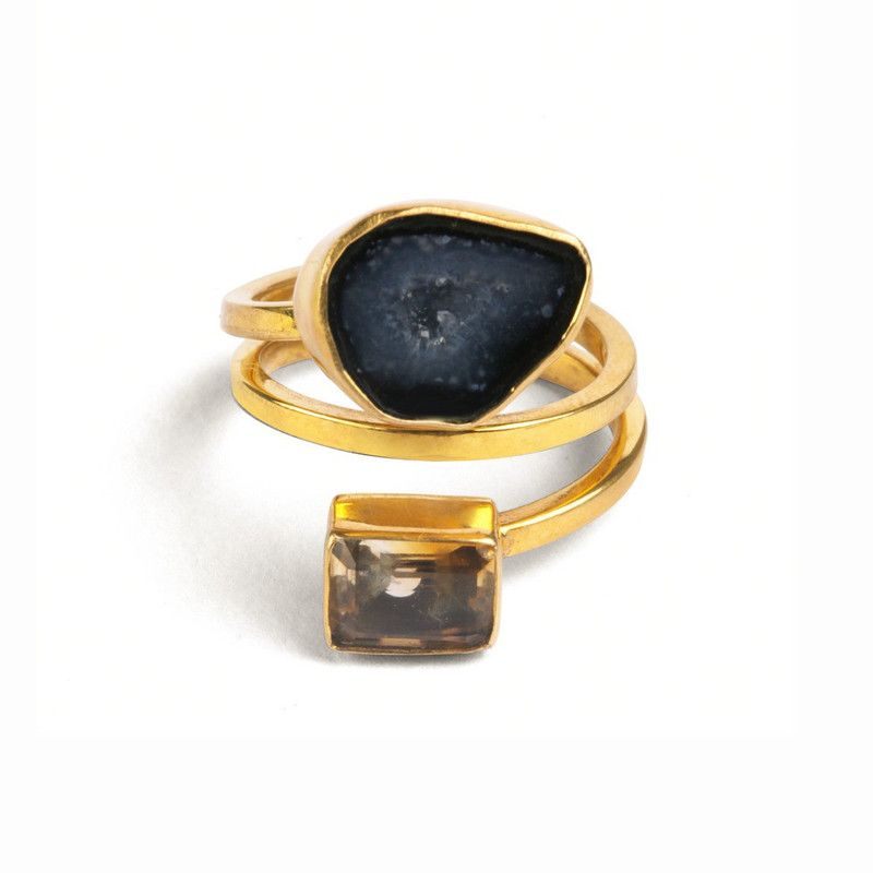 ABSOLUTE NATURAL FINGER RING Brass Ring