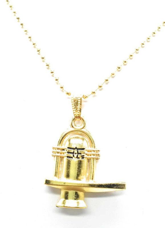 Trendy Fashion - Shivling Pendant Brass Pendant Set
