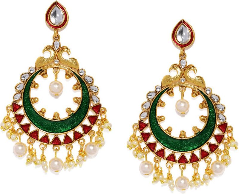 Beautifully Traditional Stone, Enamel Drops & Danglers