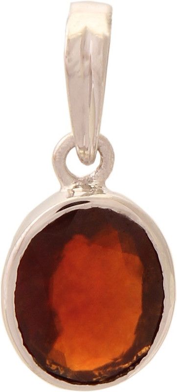 Gomp Rhodium Silver Pendant