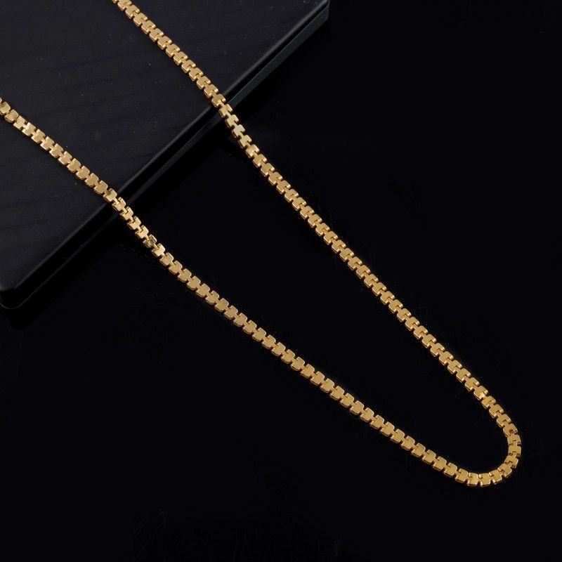 Gold-plated Plated Stainless Steel, Alloy Chain