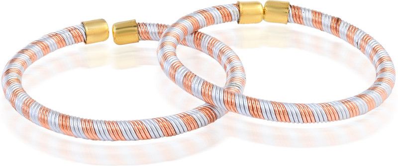 Brass Copper Kada  (Pack of 2)