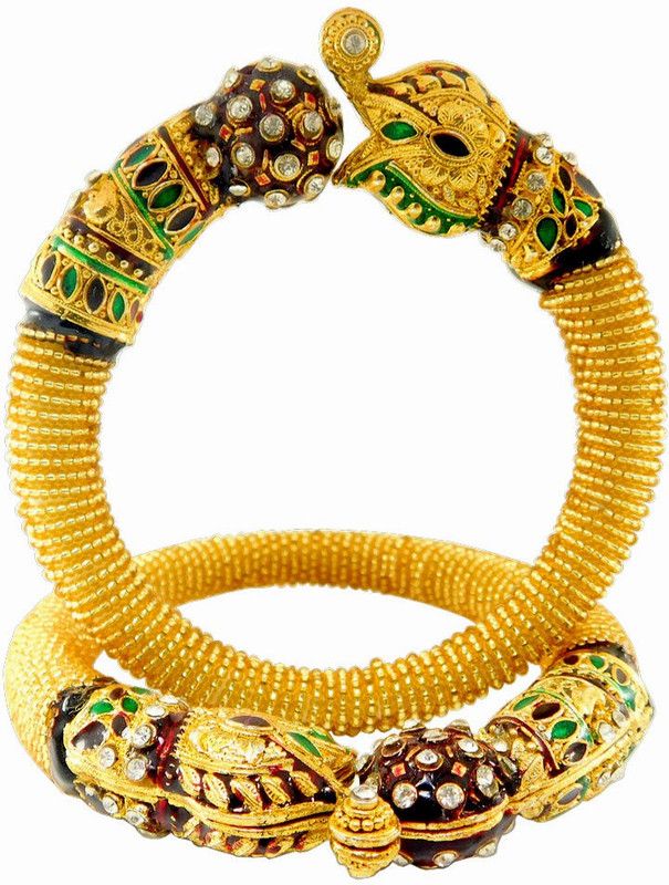 Resin Gold-plated Kada  (Pack of 2)