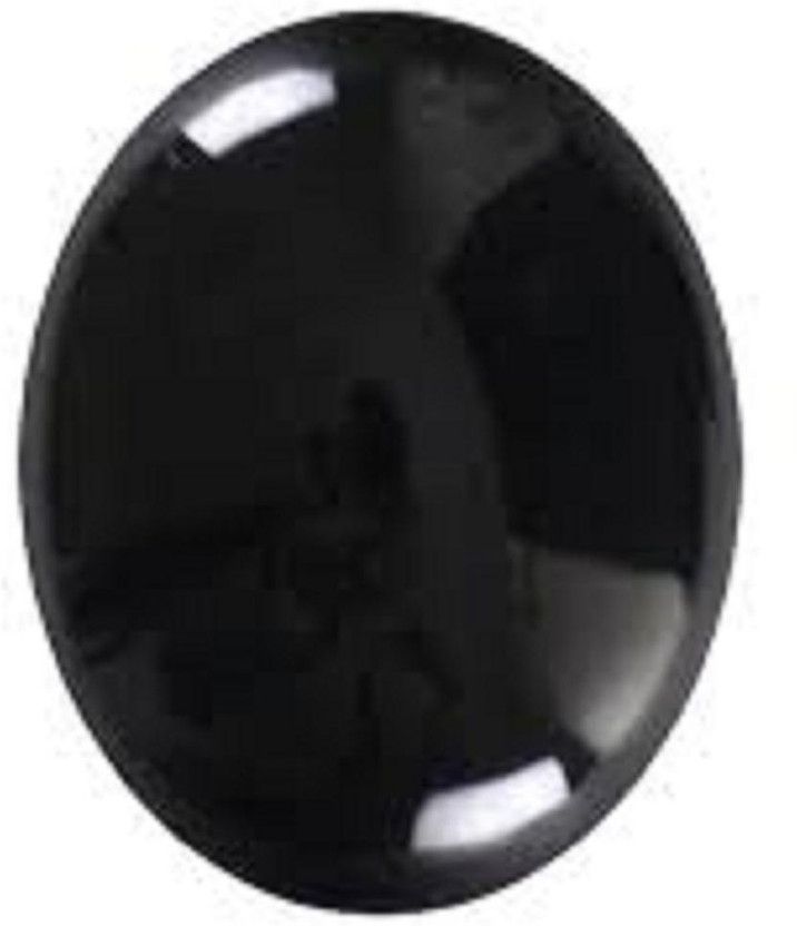 Sidharth Gems 4.25 Ratti 3.00 Crt Sulemani Hakik Stone Natural Black Hakik Stone Onyx Ring