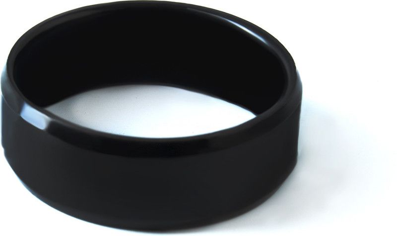 Matte Black Stainless Steel Thumb Ring for Boys & Girls Stainless Steel Ring