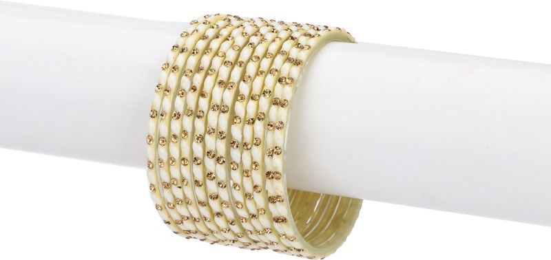 Glass Bangle  (Pack of 12)