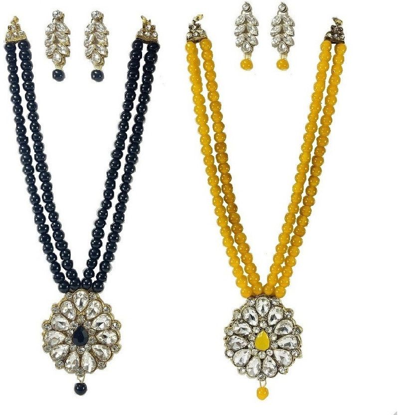 Stone, Dori, Alloy Multicolor Jewel Set  (Pack of 1)