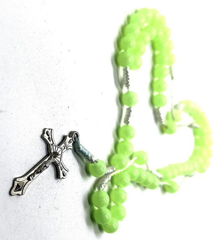 Jesus Cross Radium Pendent Religious Jewellery Chain for Christmas Gift RL134 Sterling Silver Stainless Steel Pendant Set