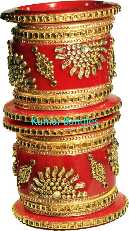 Plastic Topaz Chudas  (Pack of 18)