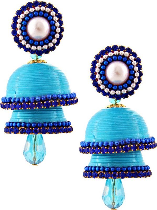 EAR164 Paper Jhumki Earring
