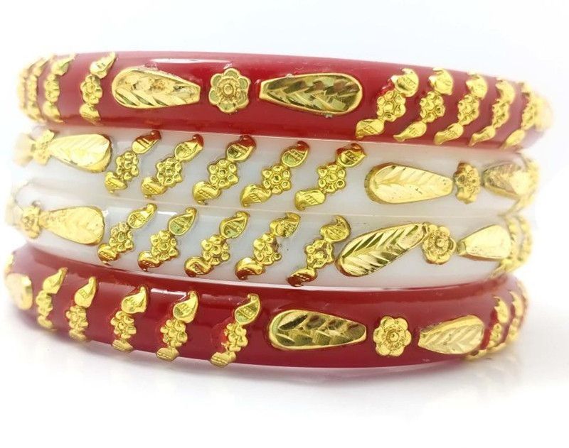 Plastic Gold-plated Shakha Pola  (Pack of 4)