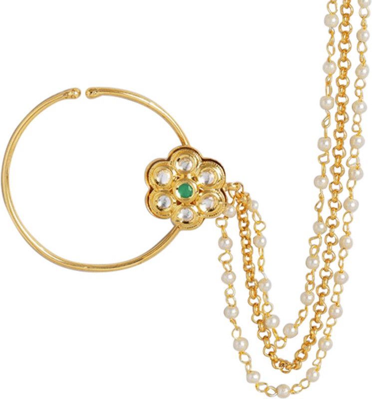 PEORA Gold-plated Plated Alloy Nose Ring