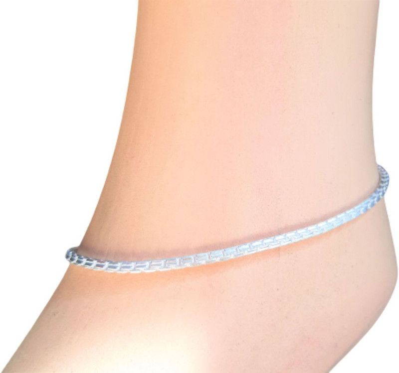 KAMADA CREATIONS Metal Anklet  (Pack of 2)
