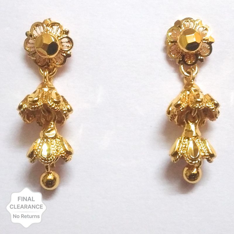1 gram gold jumiki earring Copper Jhumki Earring