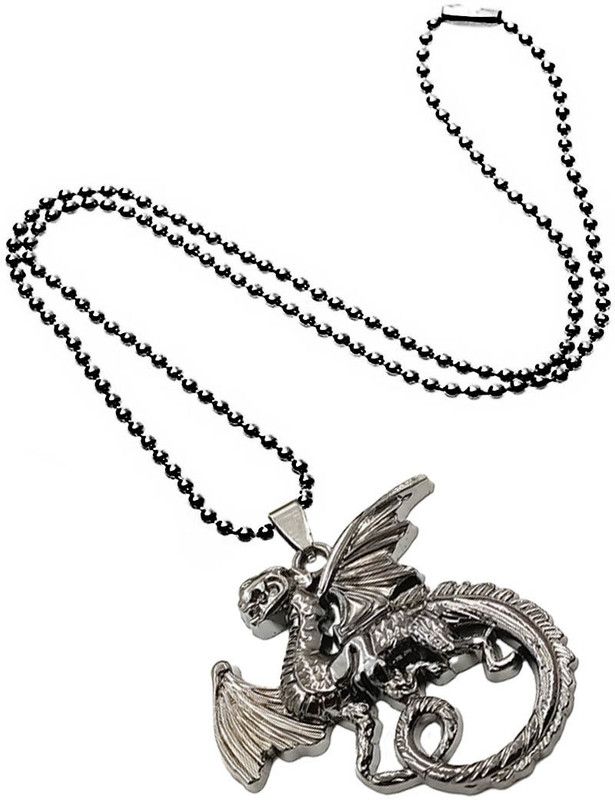SH-S-C-Pn-118-B-Dangal 63 Sterling Silver, Rhodium Stainless Steel, Alloy